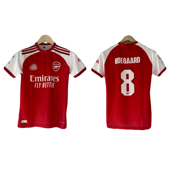 Odegard Arsenal 2026/27 home kit Half Sleeve sublimation- P2137