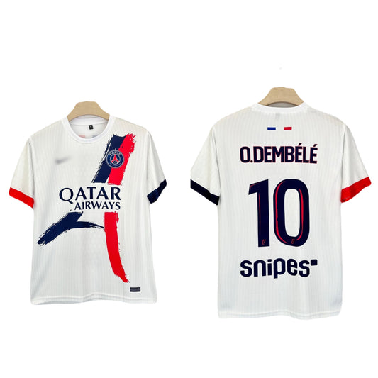 PSG 2024-25 Away kit O.Dembele Half sleeve - Ms Retro Store
