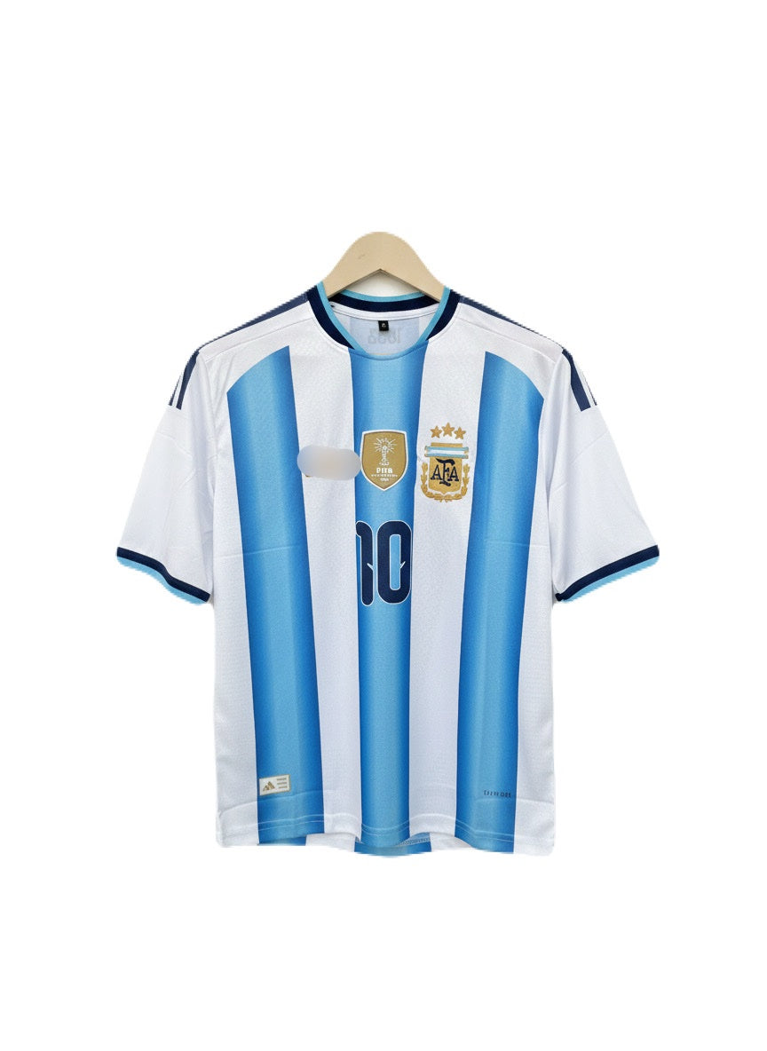 Argentina 2026 World Cup Lionel Messi home kit Five sleeve - Ms Retro Store