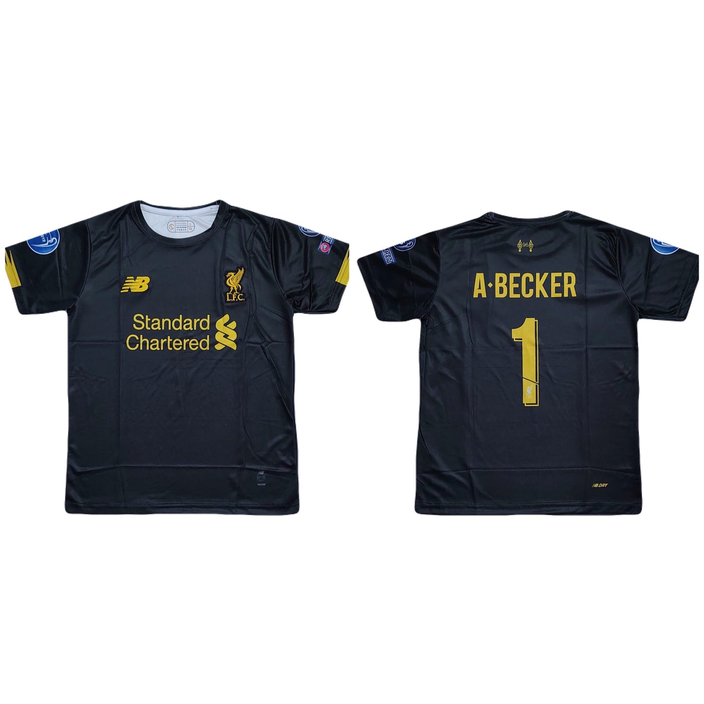 Liverpool 2025-26 G K Kit A.Becker Half sleeve - Ms Retro Store