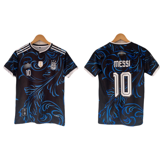 Argentina 2026 World Cup Away Kit Messi Half Sleeve sublimation - Ms Retro Store
