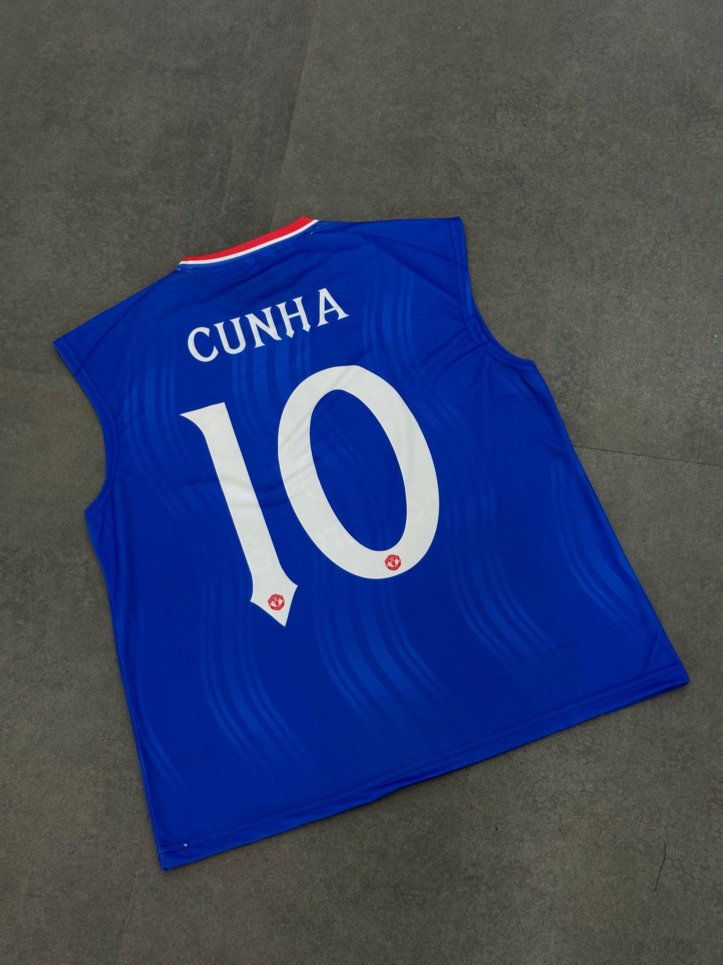 Cunha Manchester United sleevless bibs sublimation - P2445