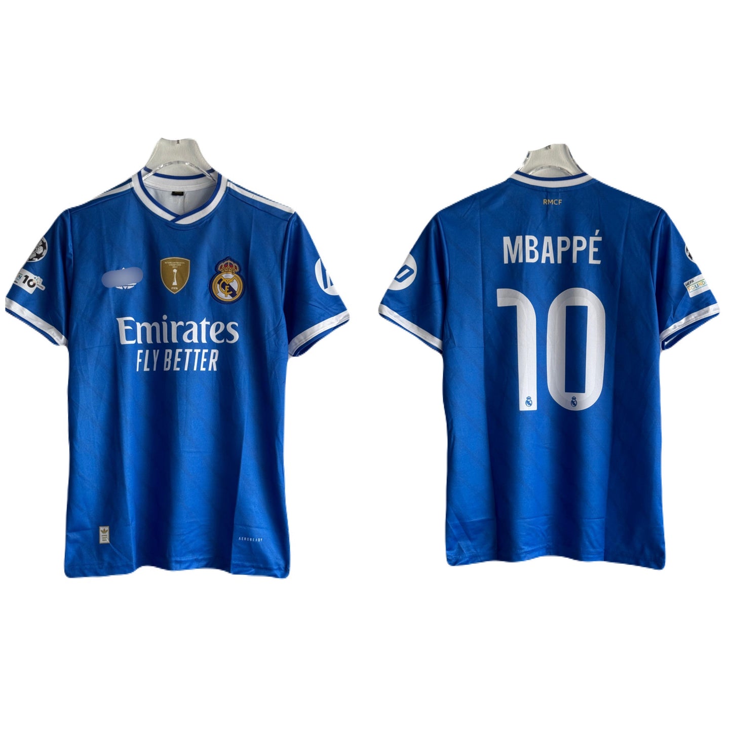 Mbappe Real Madrid 2025-26 Away Kit half sleeve jersey - P1864