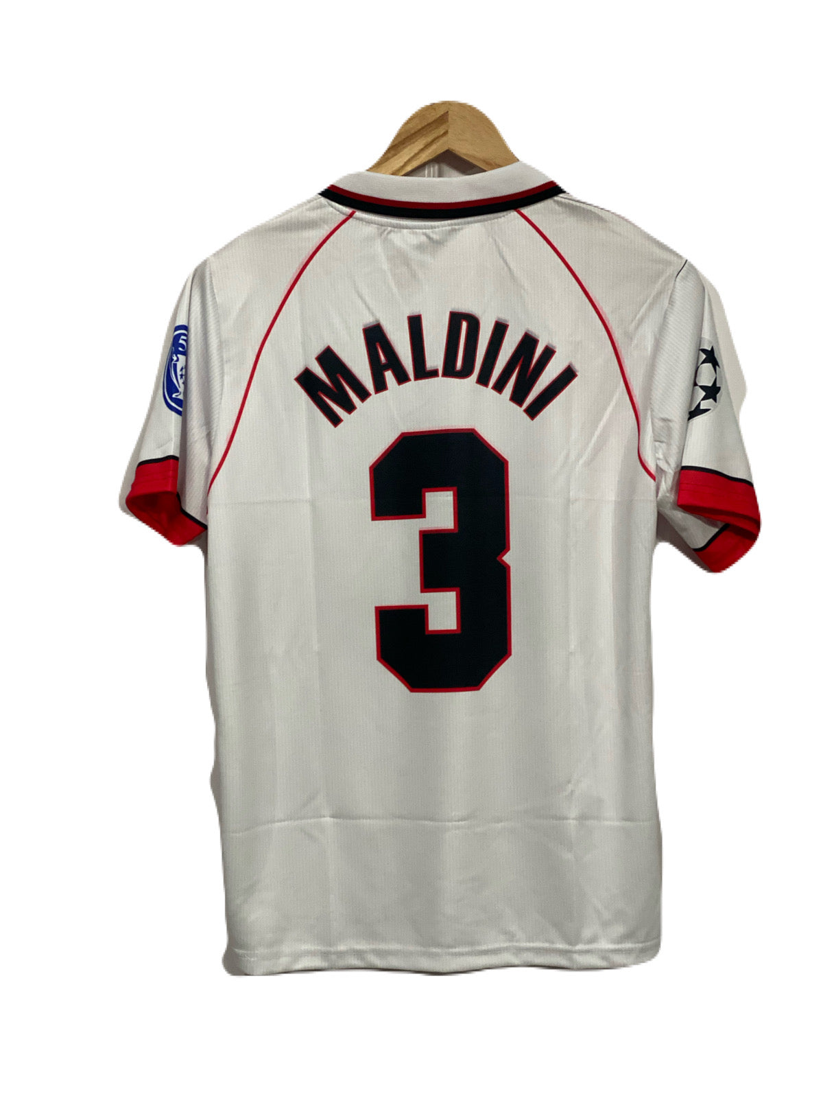 Ac Milan 1998-99 Away kit Maldini Half sleeve - Ms Retro Store