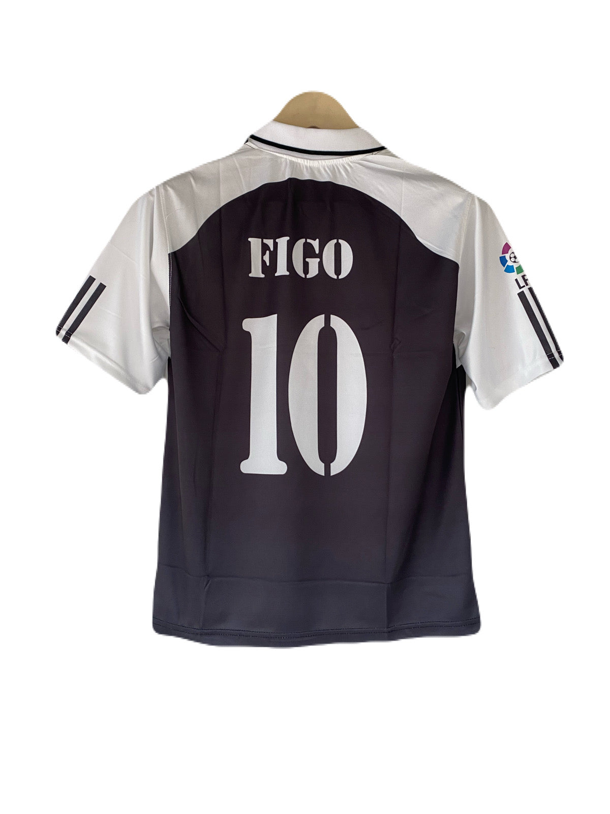 Figo Real madrid Five sleeve Collar Sublimation jersey- P2199