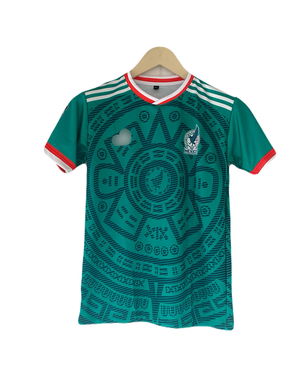 Mexico 2026 World Cup Home Kit Plain Half Sleeve sublimation -