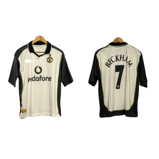 Beckham united black and white vintage five sleeve - ms retro store
