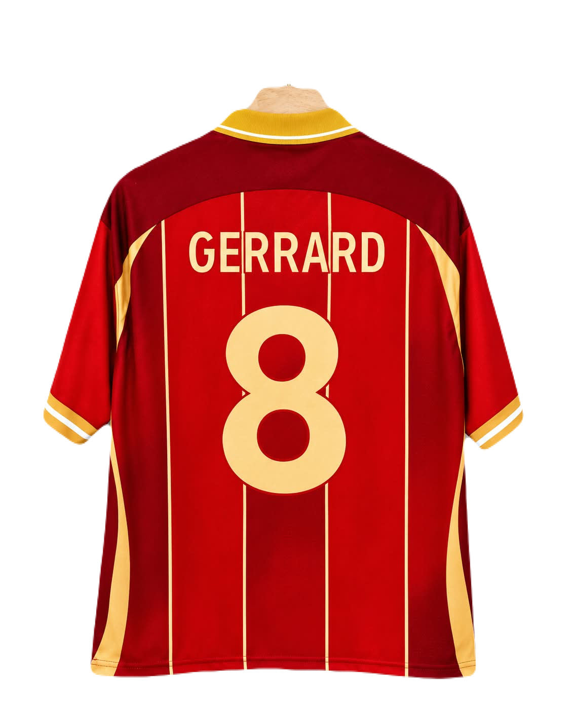 Gerrard Liverpool Five sleeve Collar Sublimation jersey- P2696