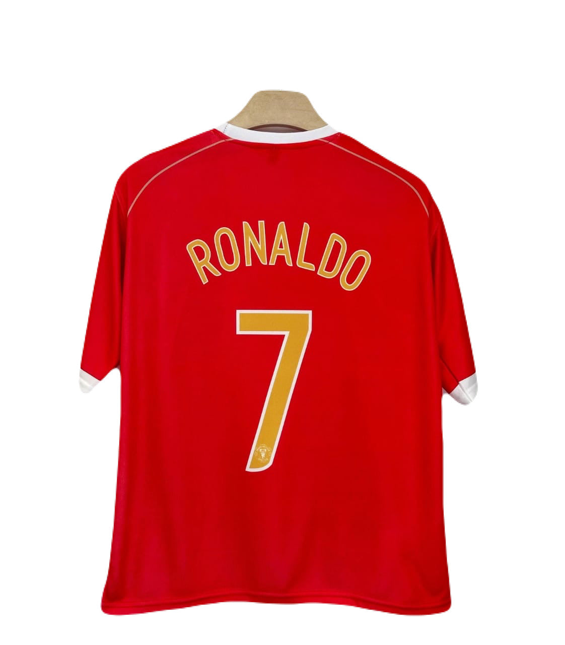 Manchester United 2006-07 Home kit Ronaldo Embroidery Five Sleeve - Ms Retro Store