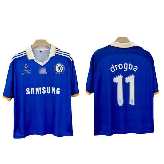 Chelsea 2008-09 Home kit Drogba Five sleeve - Ms Retro Store