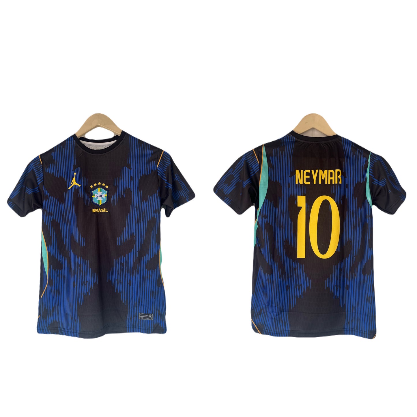 Brazil 2026 away Neymar Half sleeve Embroidery jersey  - P1334 ms retro store