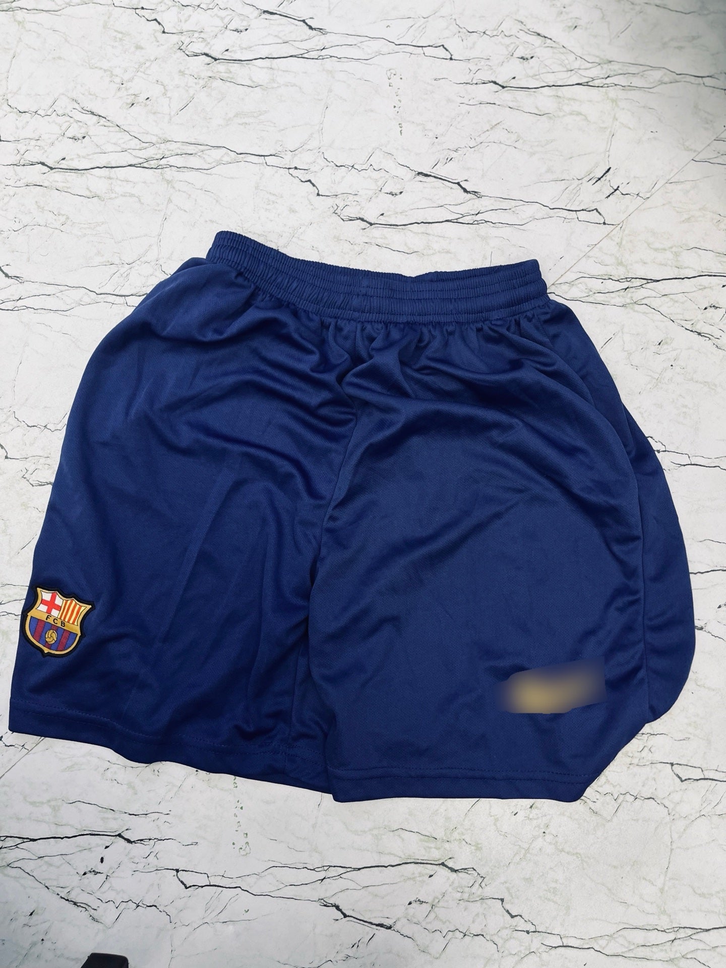Premium first quality  Barcelona  Dark Blue Shorts - P589 Ms Retro Store