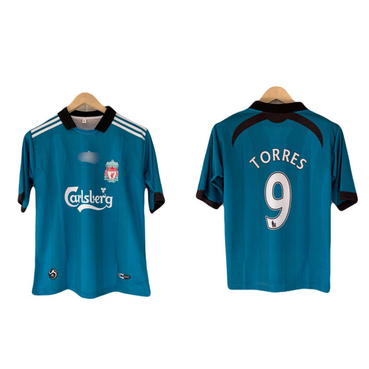 Liverpool 2008 Torres Third kit Five sleeve Sublimation - Ms Retro Store