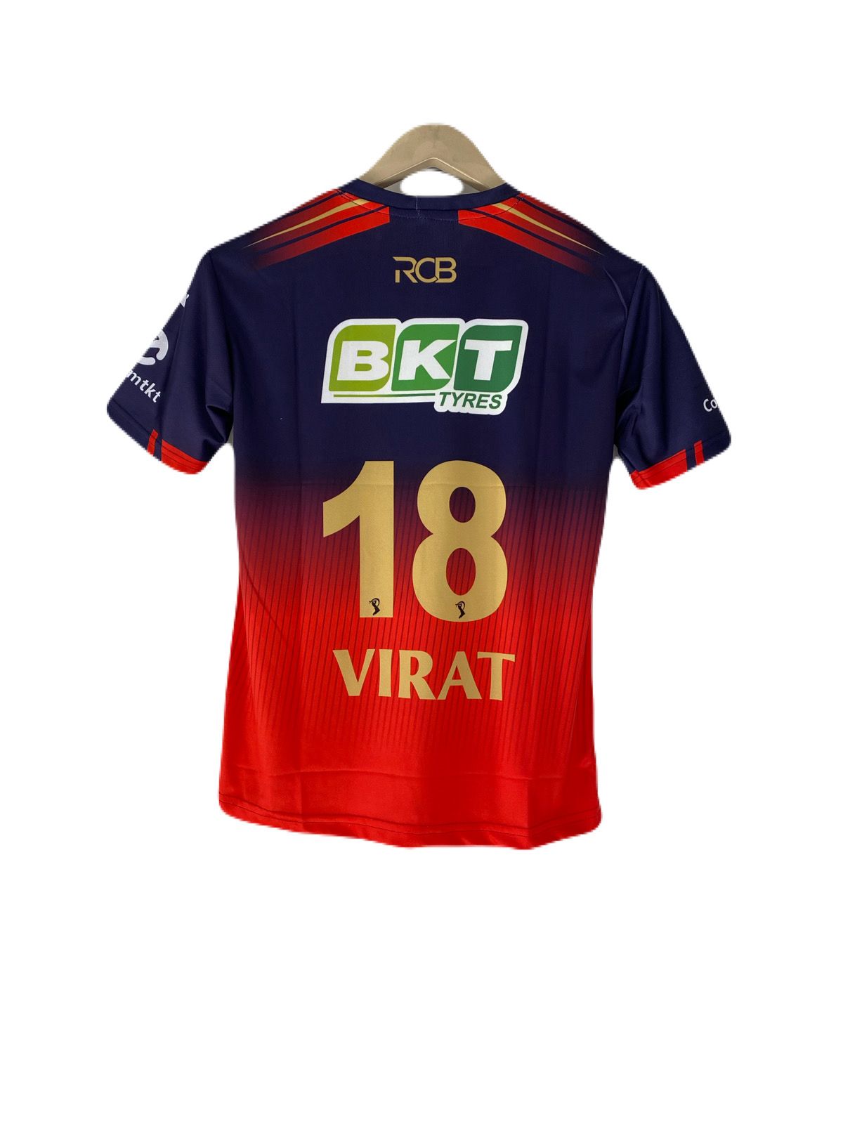 Kohli 2 Star RCB 2026 Home Embroidery Jersey - P2162