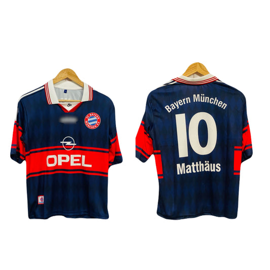 Bayern munich 1997 Home kit Matthaus Five sleeve - P232 - Ms Retro Store