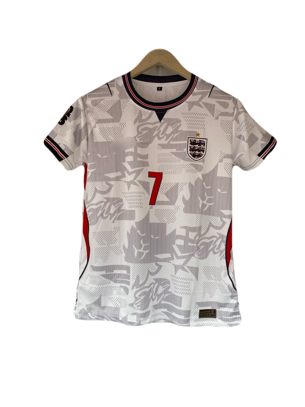 Saka England 2026 World Cup Home Half Sleeve Sublimation Jersey -
