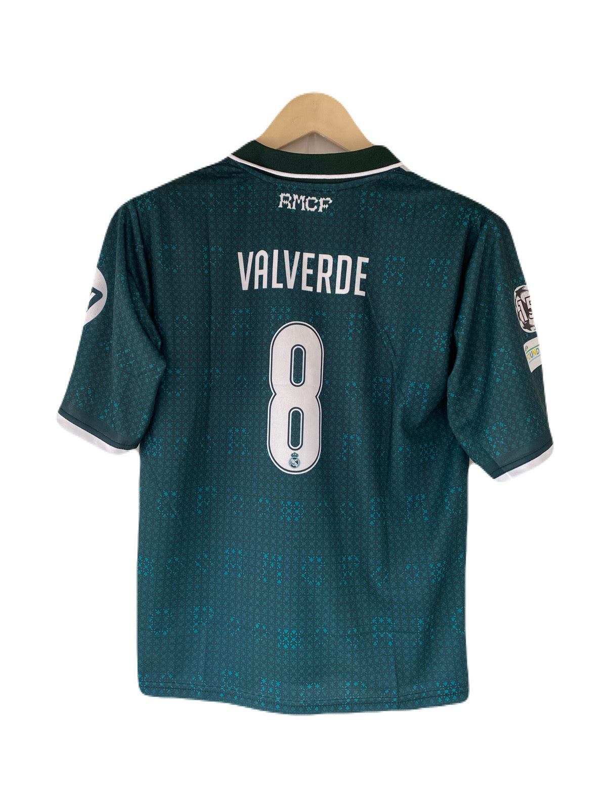 Valverde Real Madrid Away 2026/27 Five Sleeve collar Embroidery Jersey - P2631