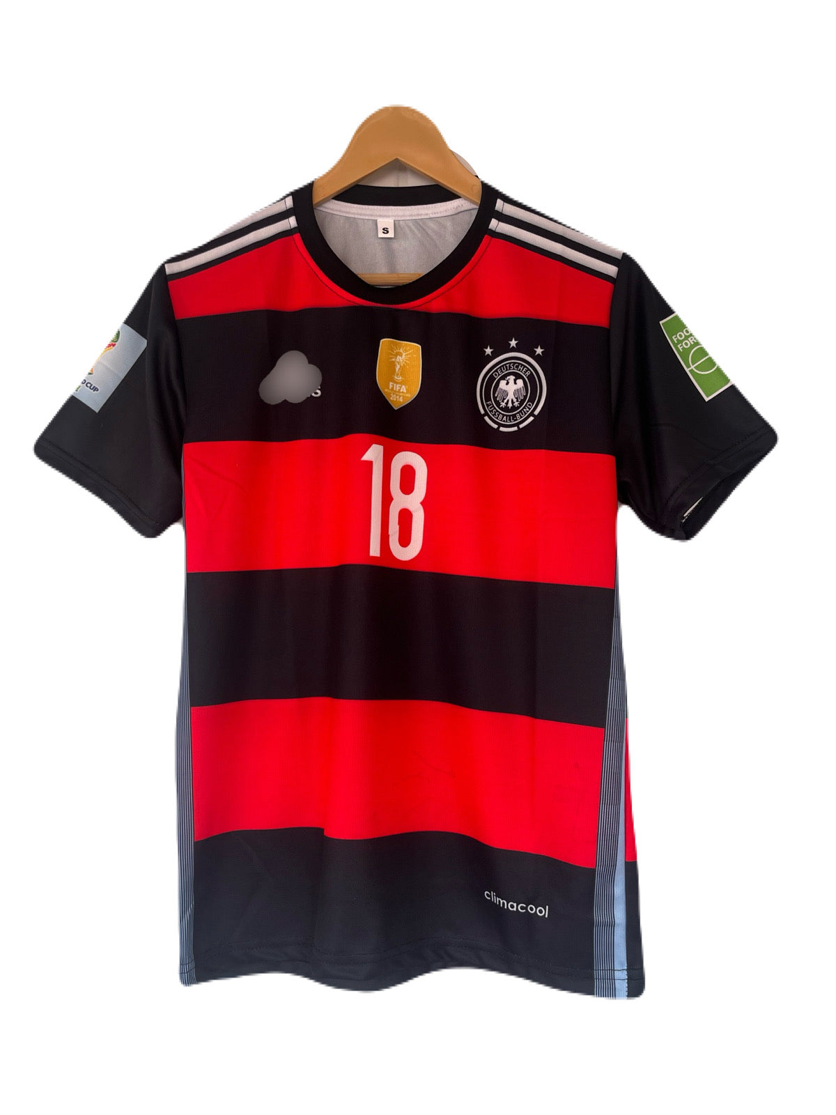 Kroos Germany 2014 Home Kit Half Sleeve - P2280