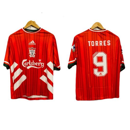 Liverpool 1993 Home kit Torres Five sleeve - P197 - Ms Retro Store