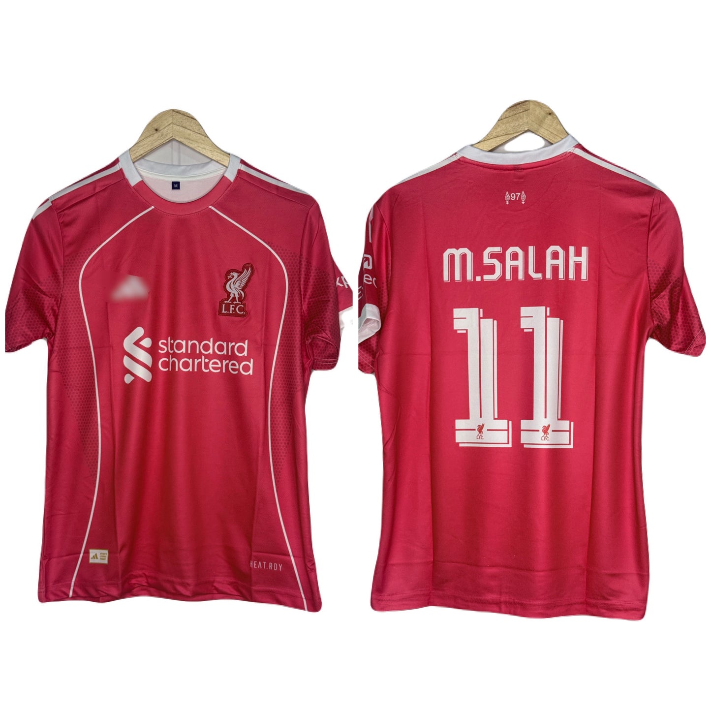 Liverpool Fc 2025-26 Home kit Salah Half Sleeve - P872 Ms Retro Store