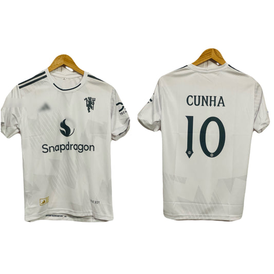 Manchester United 2025-26 Away kit cunha Half sleeve - P238 - Ms Retro Store