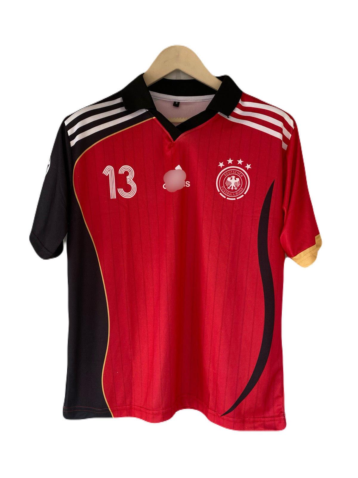 Ballack germany Five sleeve Collar Sublimation jersey- P2209