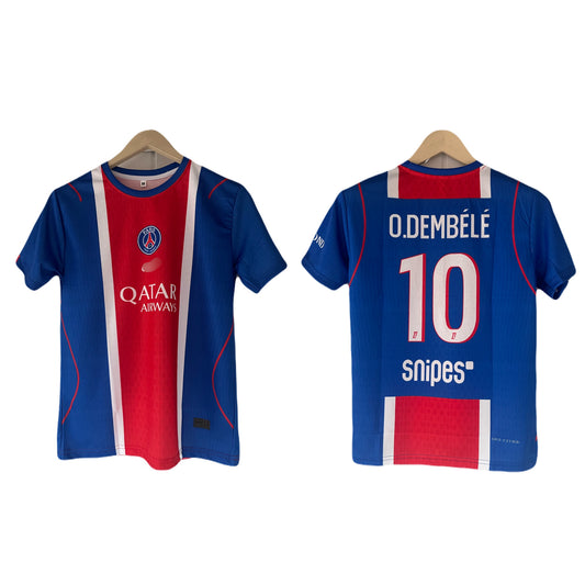 Dembele Psg Home Kit Half Sleeve -