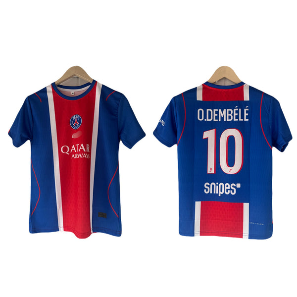 Dembele Psg Home Kit Half Sleeve -
