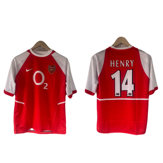 Arsenal henry home Five sleeve Embroidery - Ms Retro Store