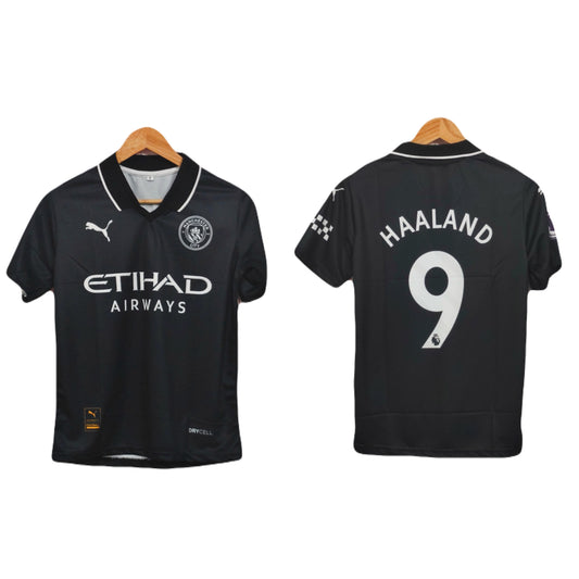 Manchester city 2025-26 away kit Haaland - P266 - Ms Retro Store