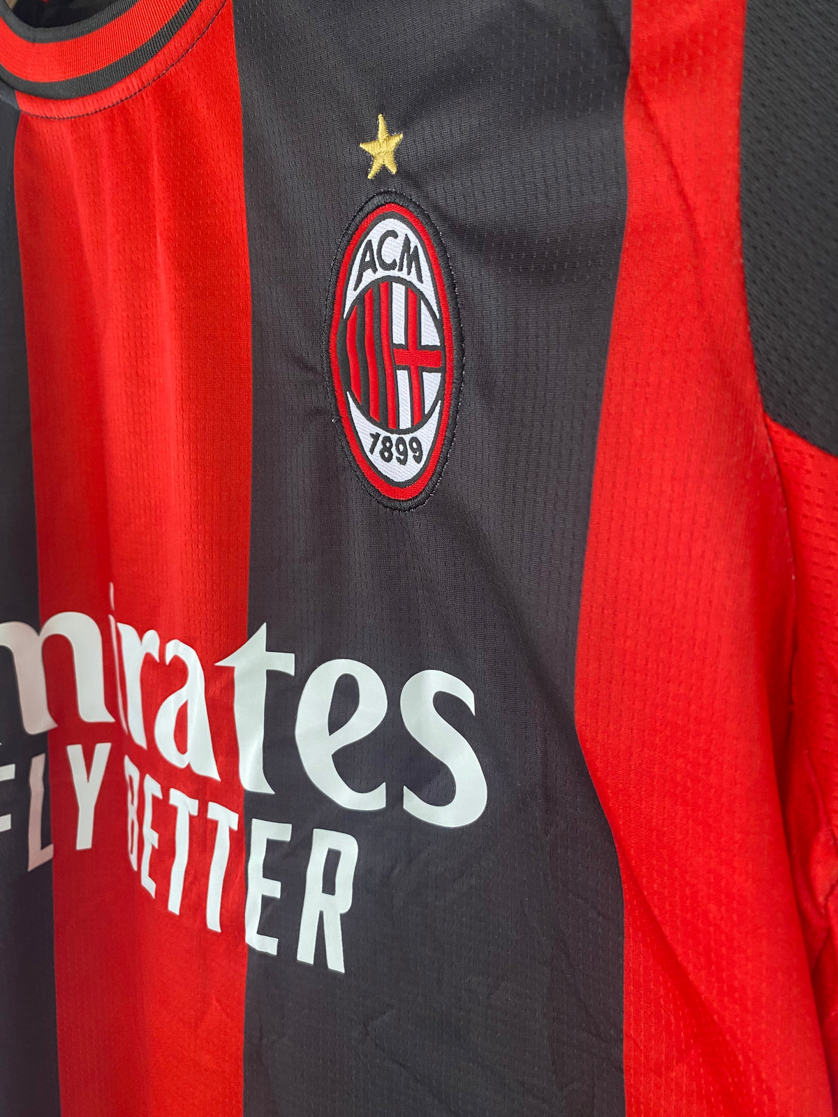 Ac Milan Home 2026-27 Imported fan version Half sleeve jersey -P2325