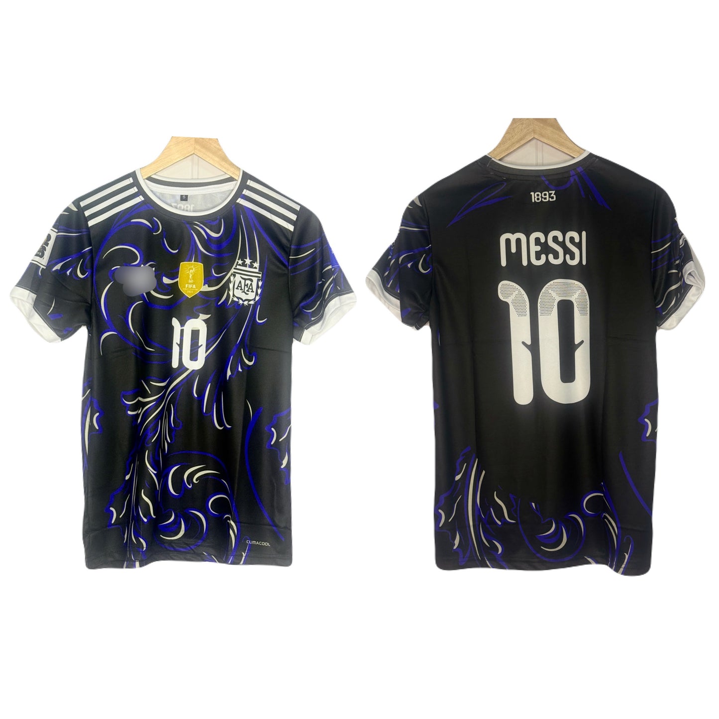 Argentina 2026 World Cup Away Kit Messi Half Sleeve - Ms Retro Store
