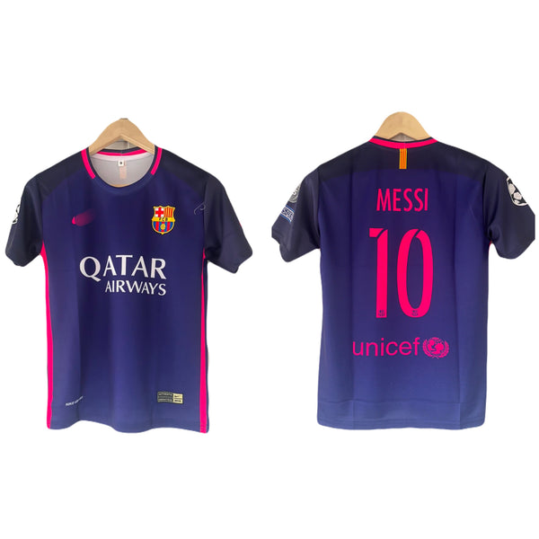 Messi barcelona 2015 third Kit Half Sleeve -