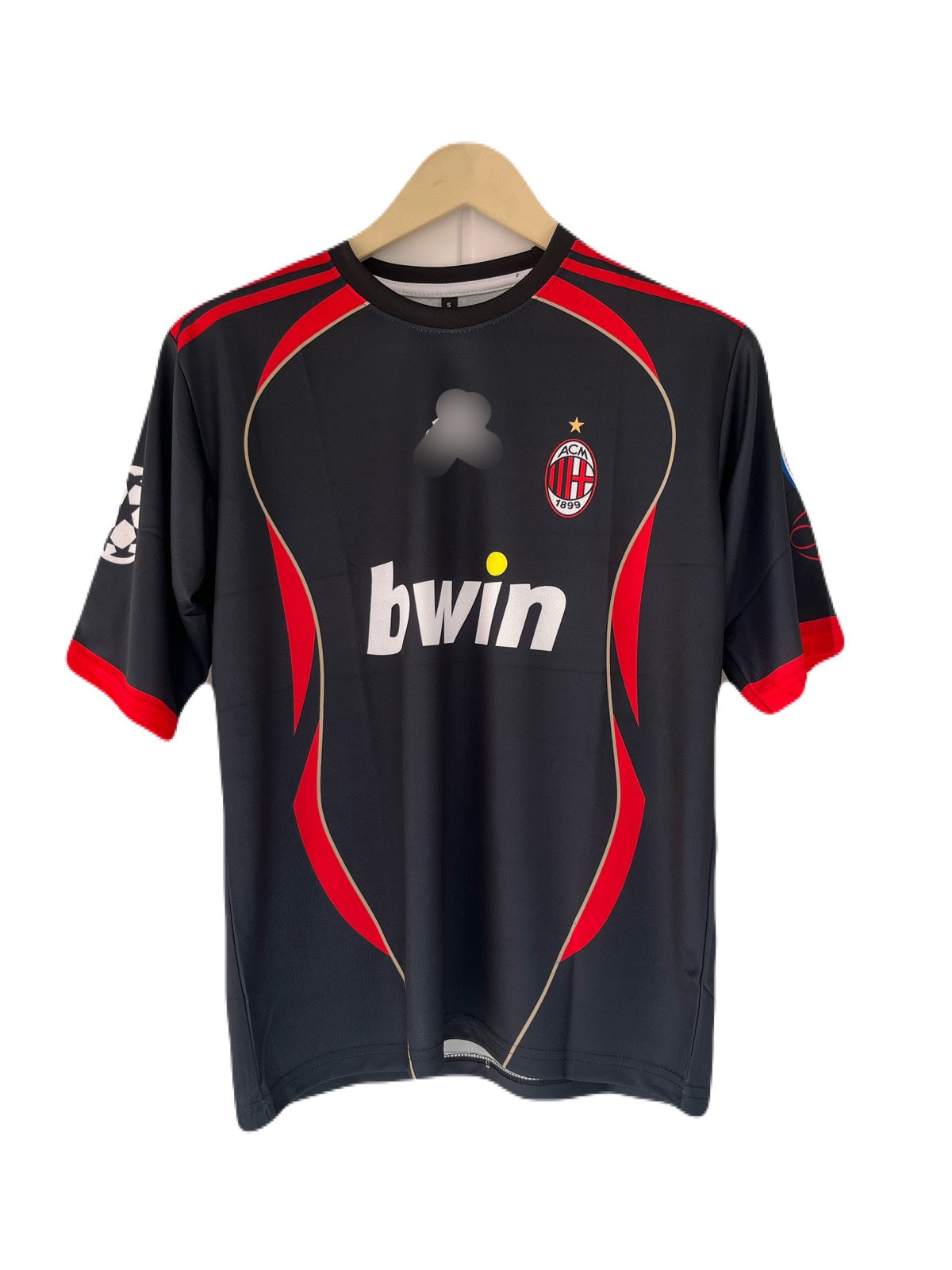 Ac milan 2006-07 Third kit maldini Five sleeve Roundneck Sublimation - Ms Retro Store