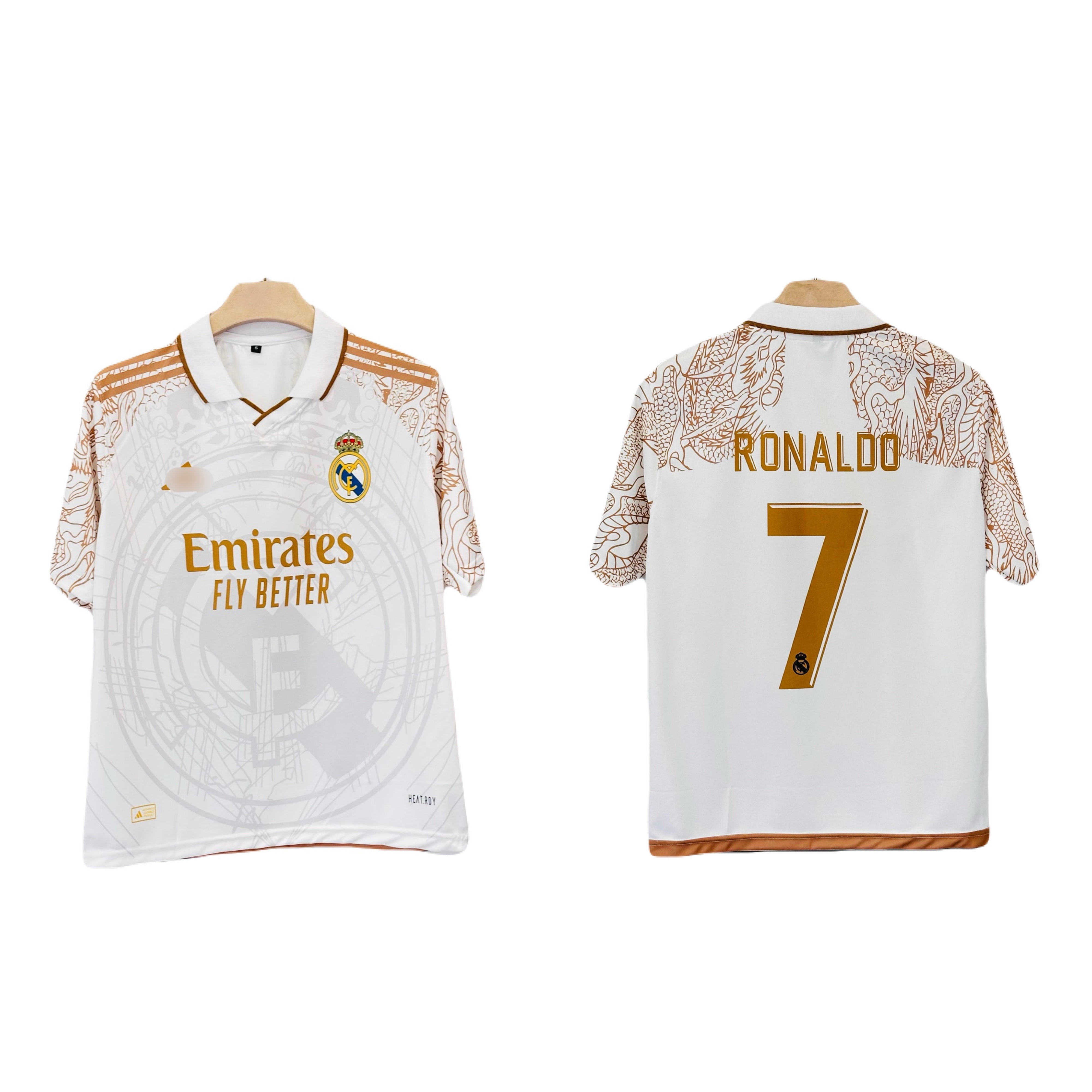 Ronaldo Real madrid special edition Five sleeve Collar jersey