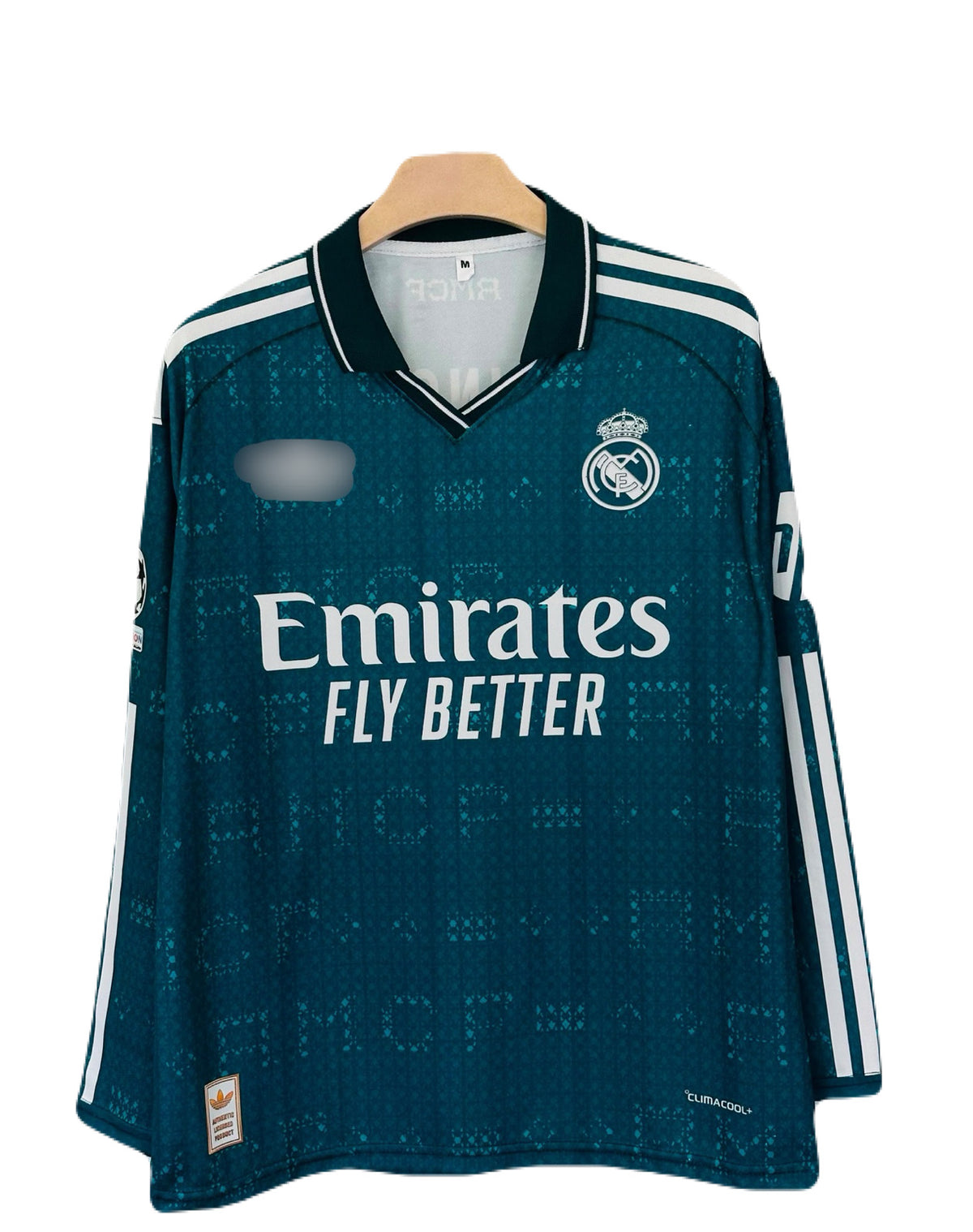 Bellingham Real Madrid 2026-27 Away kit full sleeve Collar Sublimtion - P2536