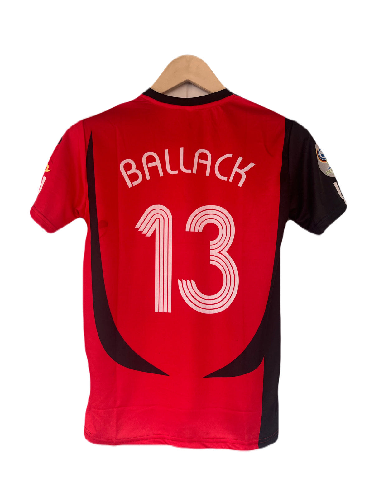 Ballack Germany Home Kit Half Sleeve - P2279