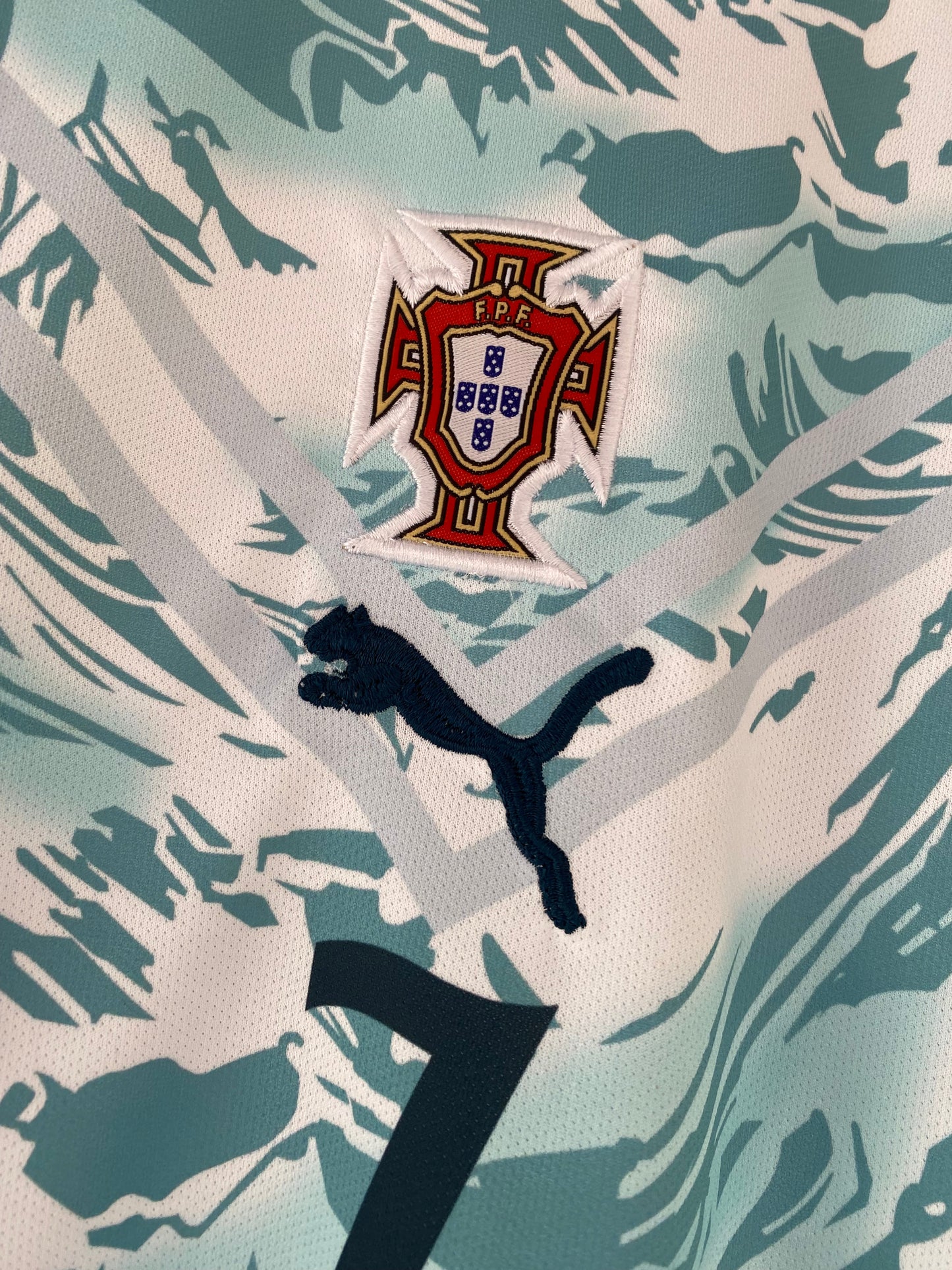 Ronaldo Portugal 2026 world cup away kit Half Sleeve embroidery - P1923