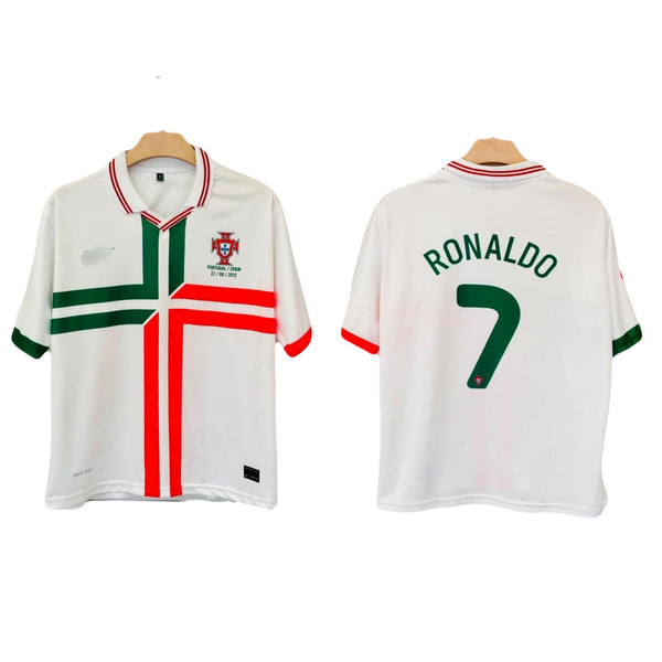 Ronaldo portugal Five sleeve Collar Sublimation jersey- P2360