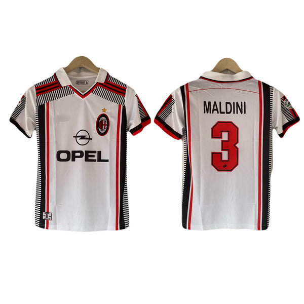 Maldini Ac milan collar type half sleeve sublimation jersey - P2096