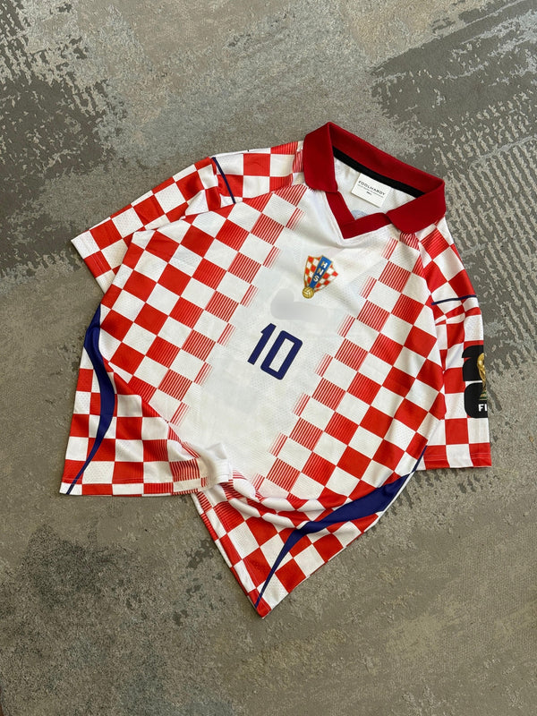 Modric Croatia 2026 Away World Cup  Premium Quality Collar Five Sleeve Sublimation  - P1997