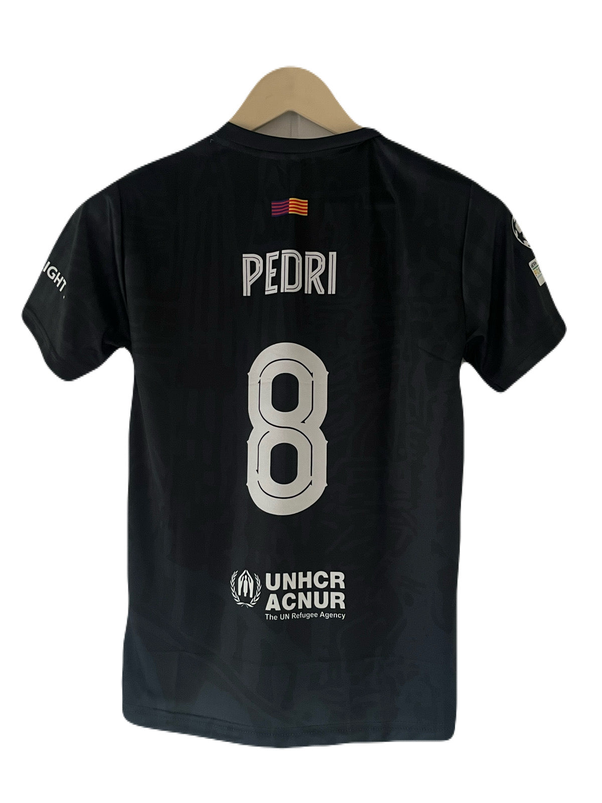 Pedri barcelona half sleeve collar embroidery jersey - P2000