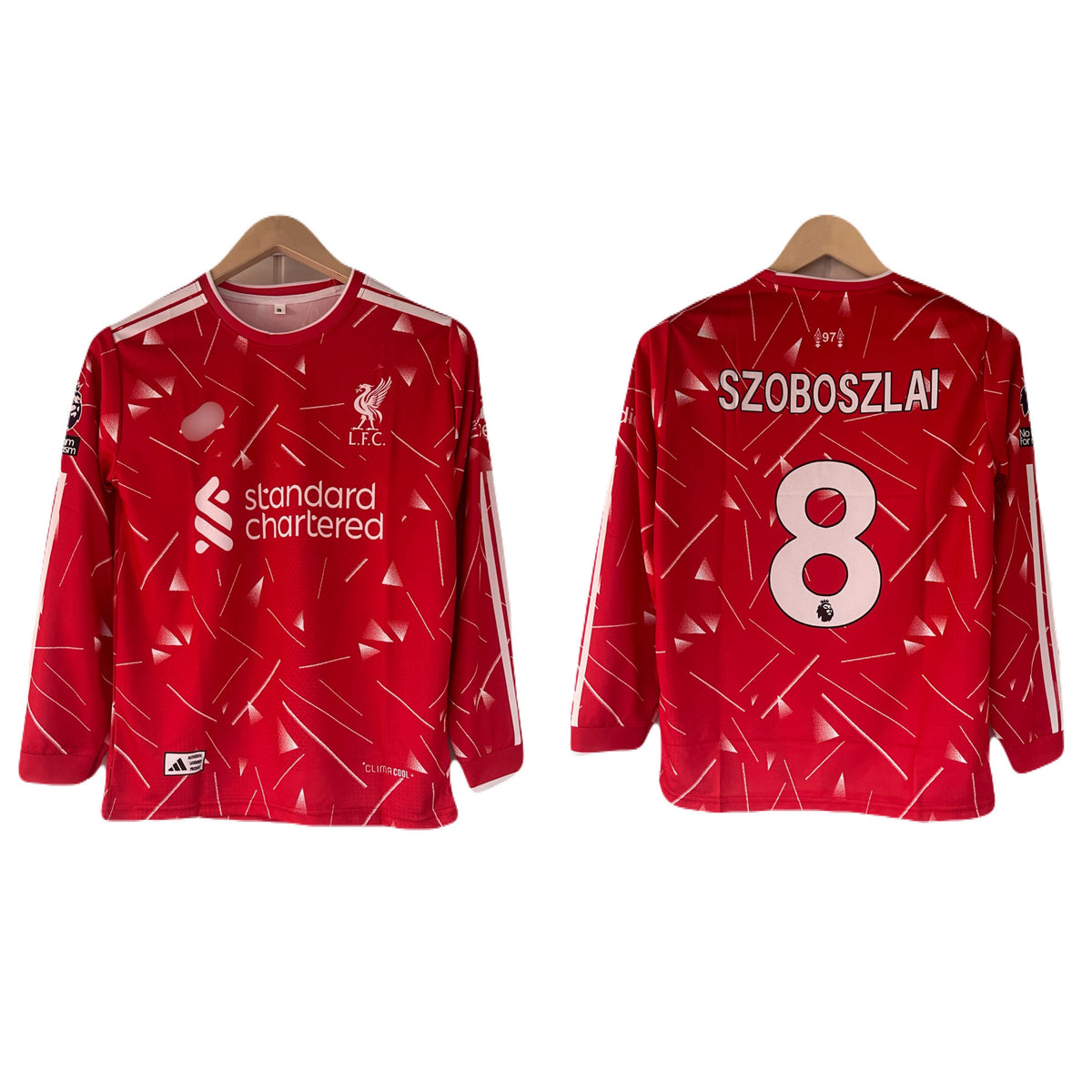 Szobozlai Liverpool 2026-27 Home Kit Full Sleeve Jersey - P2490