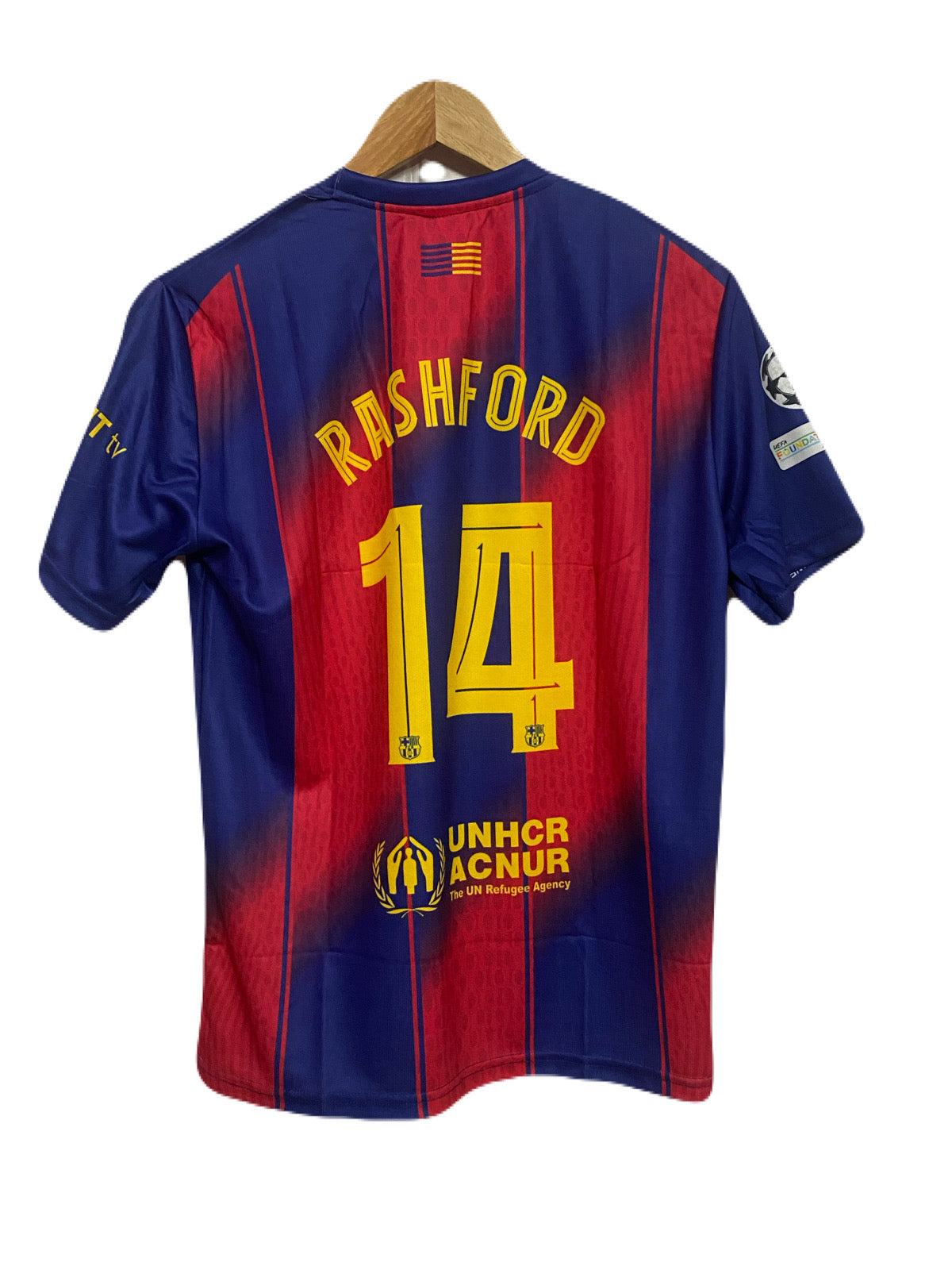 Barcelona 2025/26 Rashford half sleeve - P36 - Ms Retro Store