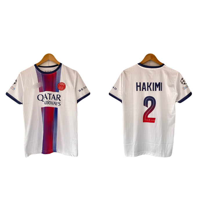 Hakimi PSG 2026-27 embroidery half sleeve jersey - P2795