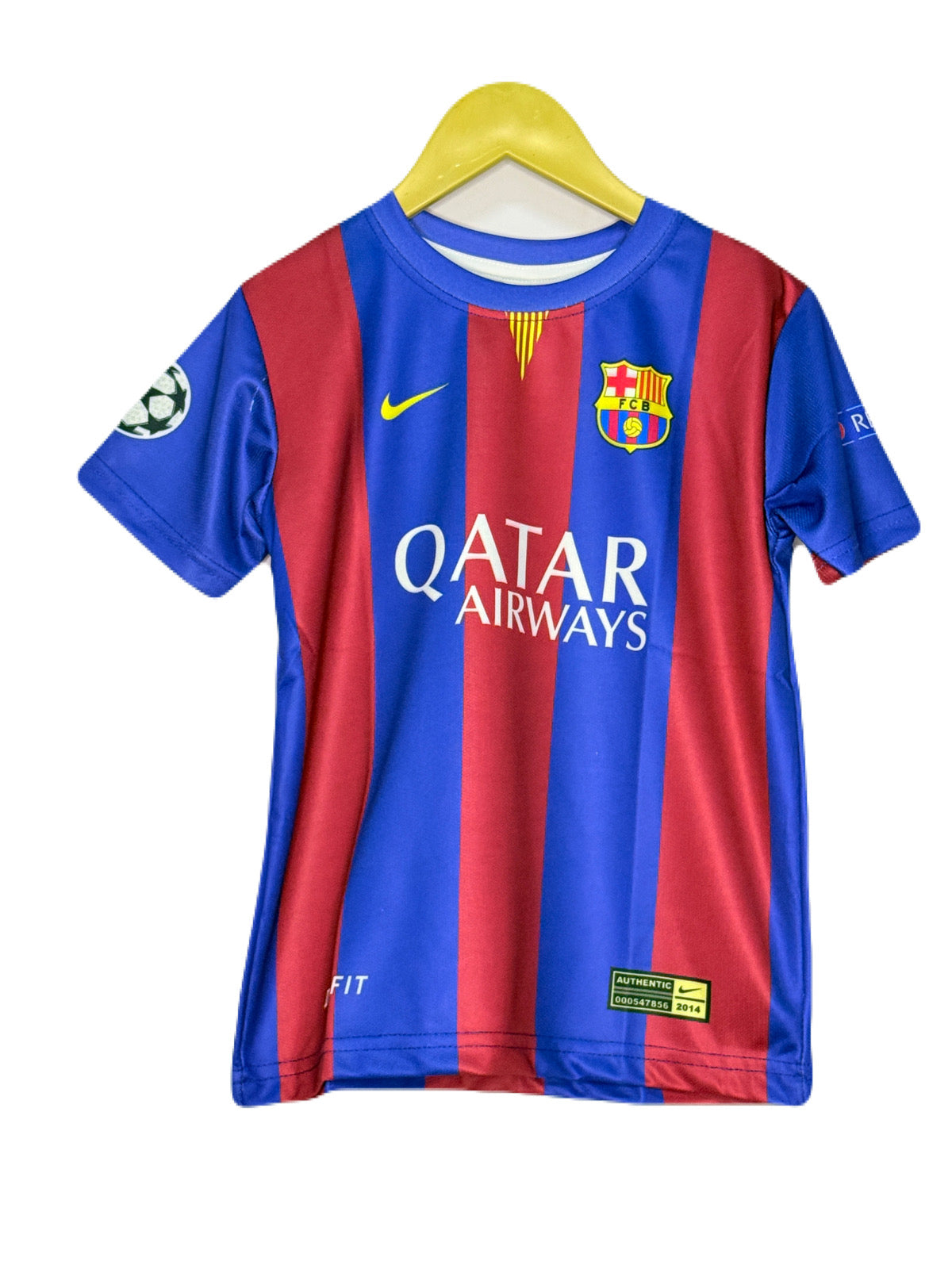FC BARCELONA 2015 HOME KIT MESSI   KIDS JERSEY - P1289 MS RETRO STORE