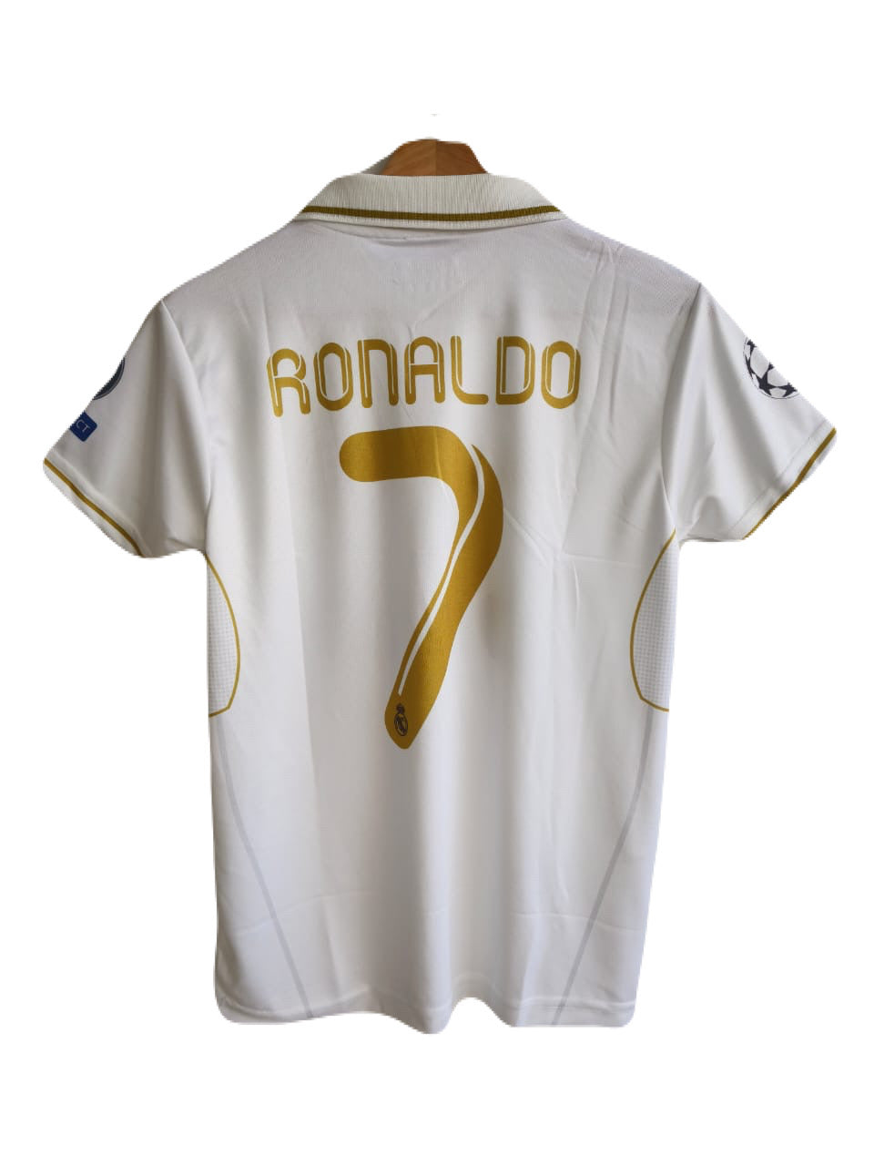 Ronaldo Real madrid 2018 home collar jersey - – MS RETRO STORE