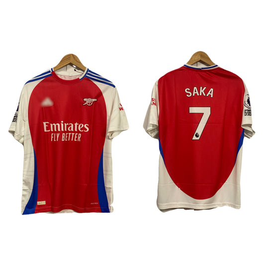 Arsenal 2024/25 Home kit saka Half sleeve - P207 - Ms Retro Store