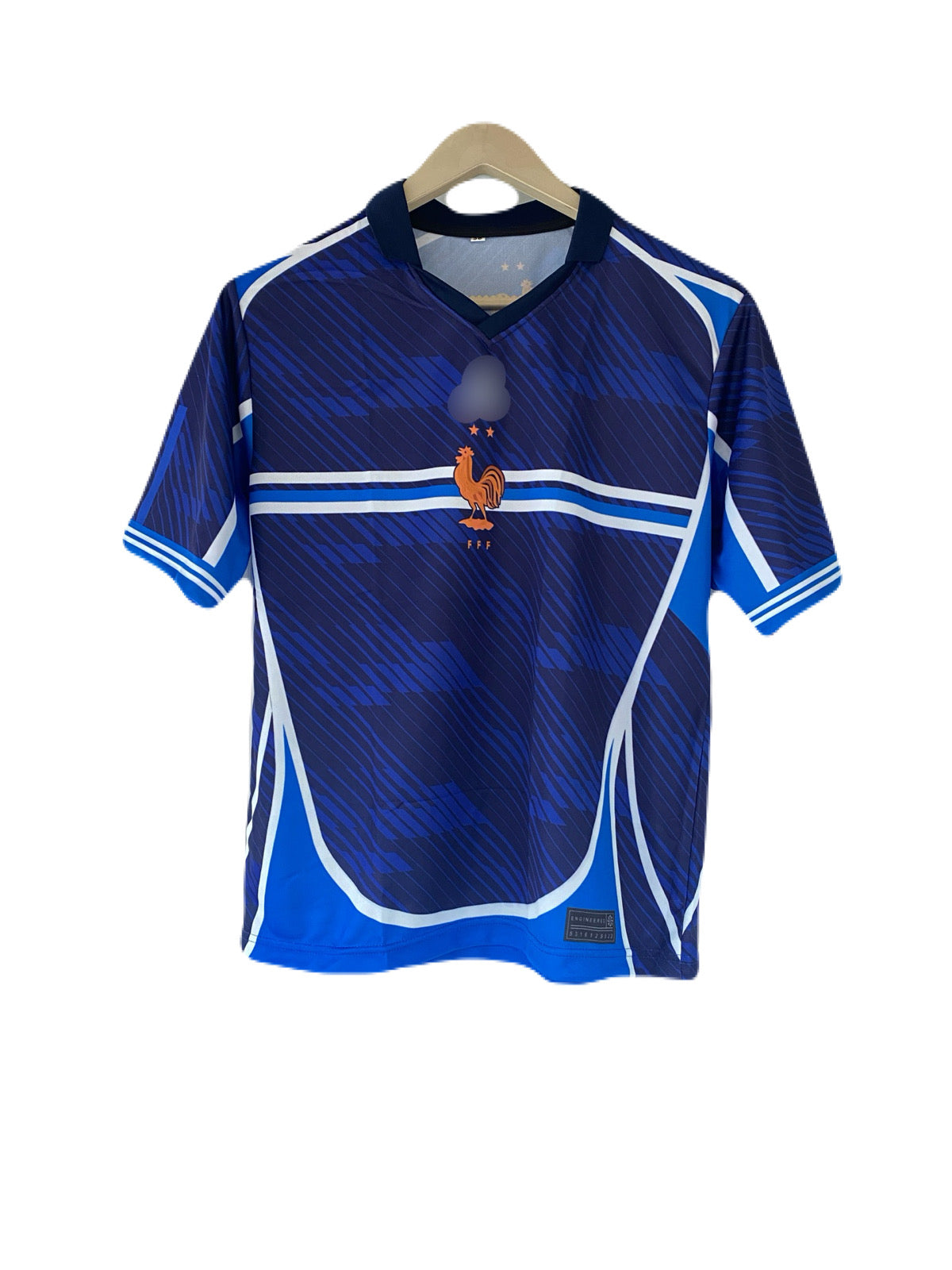 Mbappe France Five sleeve Collar Sublimation jersey- P2205