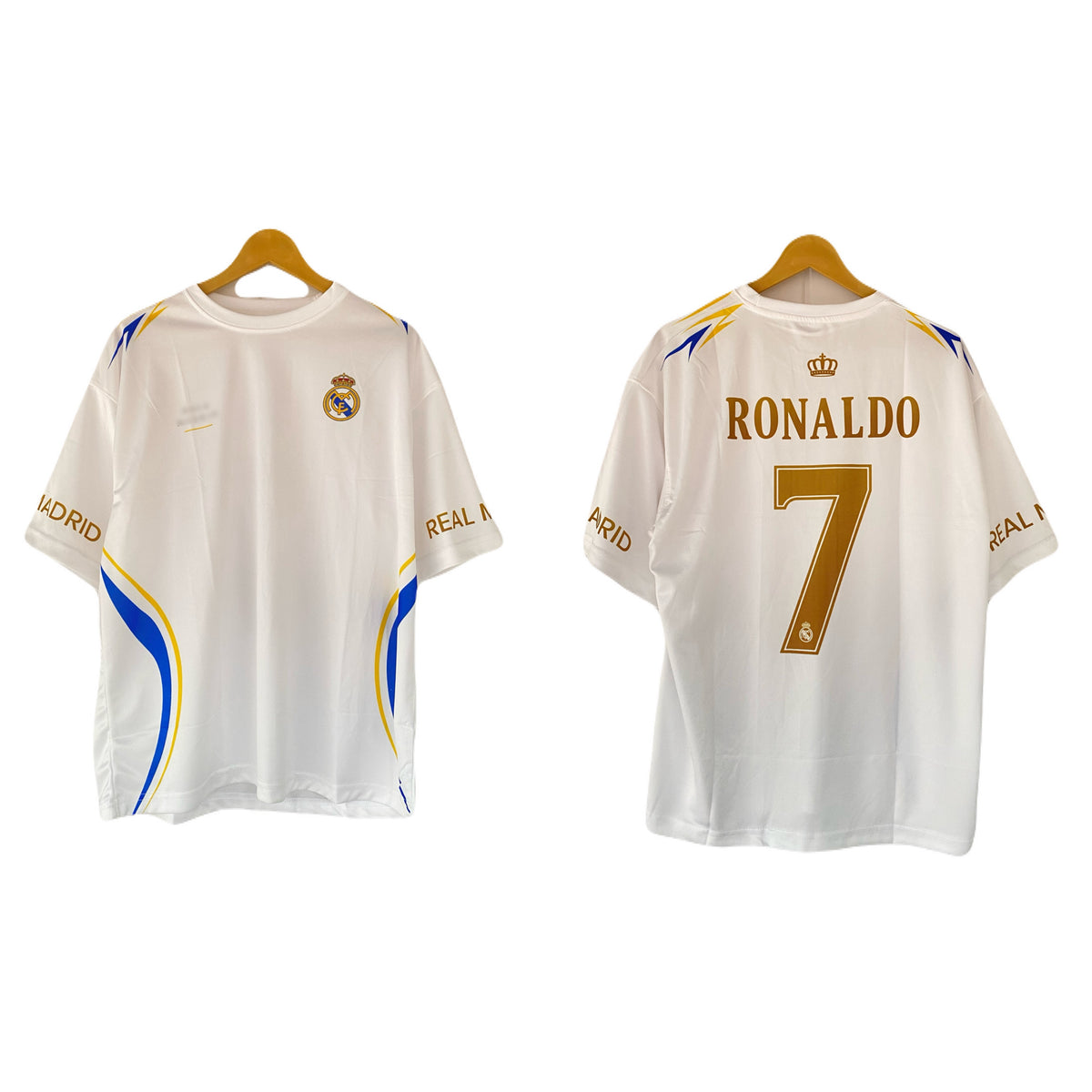 Ronaldo Real Madrid Five Sleeve Sublimation jersey - P2741